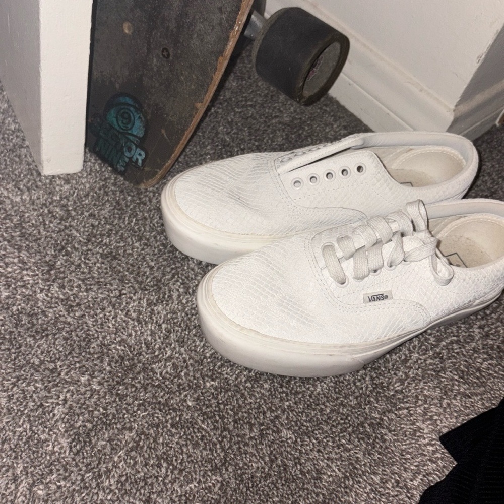 Vans White Sneakers